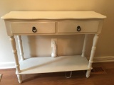 Entry Table w/2 Drawers