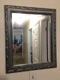 Plastic Framed Beveled Mirror