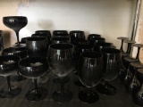 Group of Amethyst Wine/Water Glasses