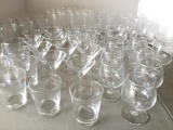 Etched Glass Barware