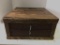 Antique Wooden NCR Two Drawer Register Box