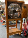 Hand Built Standing Rolling Industrial Fan, It works!