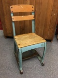 Vintage Childs School Desk Chair by American Seating Co