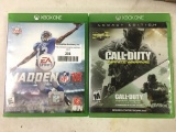 Two XBOX ONE Games