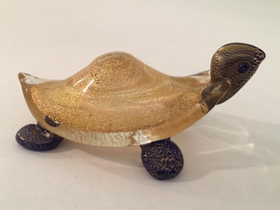 Murano Glass Turtle Made in Italy