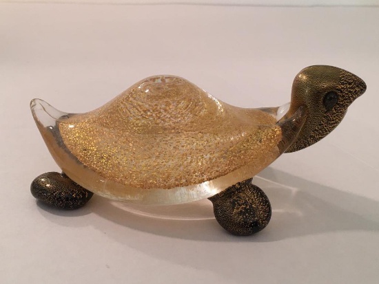 Murano Glass Turtle Made in Italy