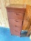 Four Drawer Wood Dresser Incl. Content, It appears to be a homemade item