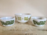 Three Small Bowls