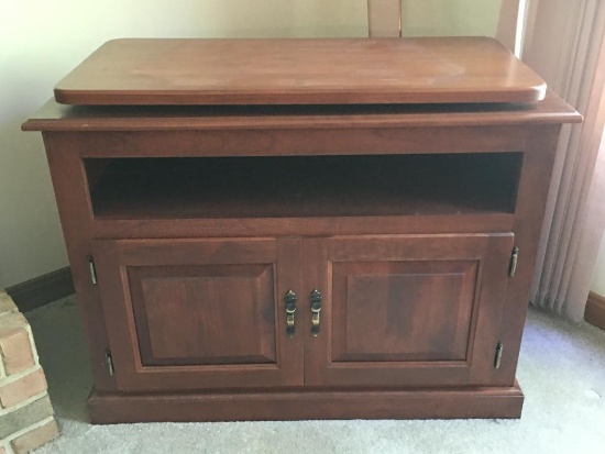 TV Stand with Swivel Top