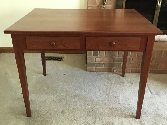 2 Drawer Wood Desk