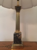 Vintage Marble Base Lamp