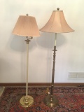 2 Vintage Floor Lamps