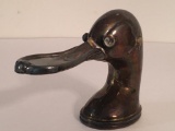 Sterling Silver Duck Head