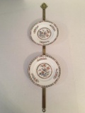 Kutani Crane Wedgewood Decorative Plates with Hanger