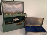 Vintage Costume Jewelry and Jewelry Boxes