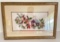 Cross Point Stitch, Framed of Birds, it is 24