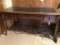 Vintage Sleigh Three Drawer Desk