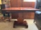 Antique Adjustable Wood Game Table