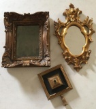 Lot of 3 Decorative Mirrors