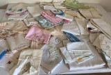 Group of Linen Items as Pictured, Napkins, Table Runners, Table Clothes and More