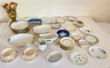 Large Group of Porcelain China Items and Decorator Items as Pictured