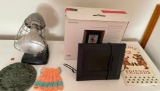 Treasure Lot with Electric Picture Frame, Heat Light and More