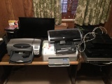 Large Lot of Printers, Monitors and more!