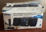 Jensen Portable Top Loading MP3 CD System with AM/FM Stereo Tuner and Remote