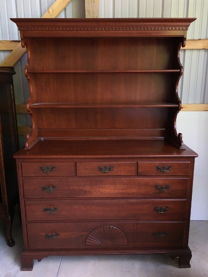 Antique Willet Solid Cherry Sideboard