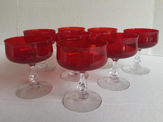 Vintage Red Glasses