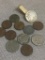 Group of Vintage Coins and Indian Head Nickel Money Clip