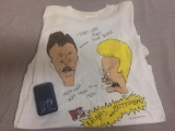 Beavis and Butthead T-Shirt and 1993 MTV The Final Word Talk Box by Banning