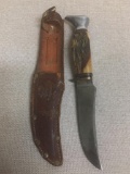 Antique Solingen Buffalo Brand Knife w/Bone Handle