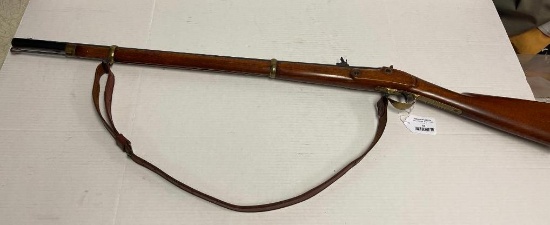 Sears and Robuck Black Powder Rifle Model # 281.517760 Zouave .58 Cal. w/Leather Strap
