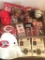 Cincinnati Reds Lot Incl Stickers, Poster, Hat and More