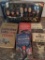 Group of J.R.R. Tolkien Paperback Lord of the Rings Books and PEZ Dispensers