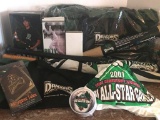 Dayton Dragons Lot Incl. Signed Team Bat, Umbrella, Duffel Bags, Glasses and More