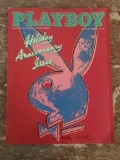Playboy Andy Warhol January 1986 Holiday Anniversary Issue