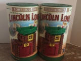 Two Boxes of Vintage Lincoln Logs. Appear New in Package