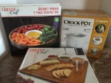 Three Piece Kitchen Lot Incl 2.5 QT Crock Pot