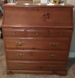 Pine Drop Front Secretary