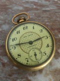 Vintage New Haven Pocket Watch w/Initials RH