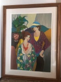 Framed Signed and Numbered Itzchak Tarkey Original 163/450