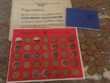 Solid Bronze Presidential Coin Collector Set by Franklin Mint