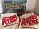 Dayton Flyers Towels, UD Arena Plaque and Puzzle