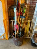 Group of Yard Tools and Threshold and More in Can!
