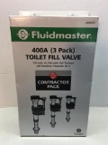 Fluidmaster Toilet Fill Valve (3 Pack) #400A
