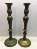 Pair of Brass Candestick Holders