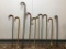Group of Ten Various Walking Sticks
