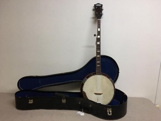 Mayfair 5 String Banjo w/Case